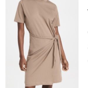 Vince Short Sleeve Side Tie Dress